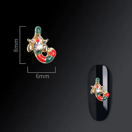 Goya Christmas Nail Art Accessories with Snowflake Design